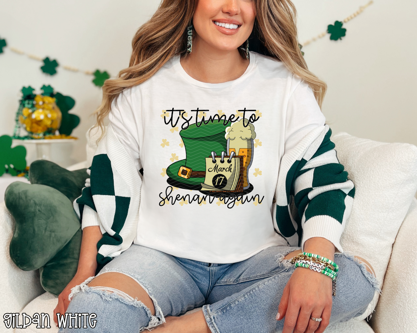 It's Time To Shenan-again DTF TRANSFER