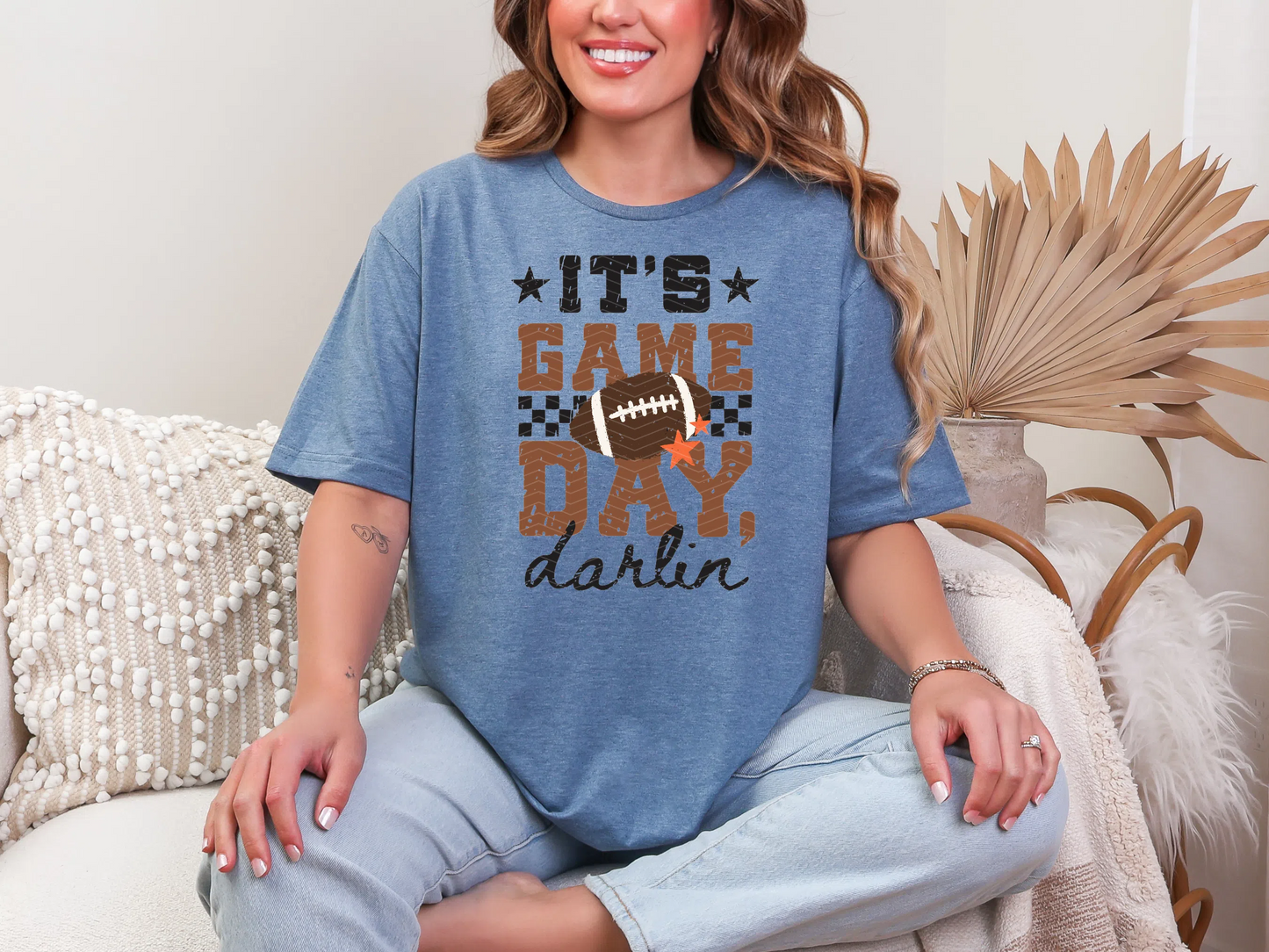 It's Game Day Darlin' Football DTF TRANSFER