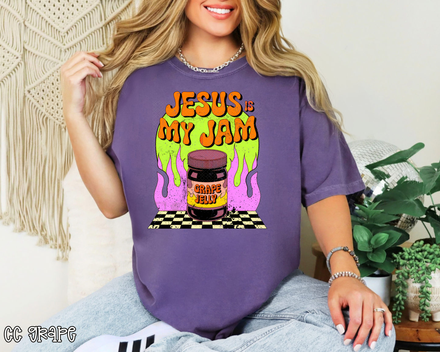 Jesus Is My Jam DTF TRANSFER