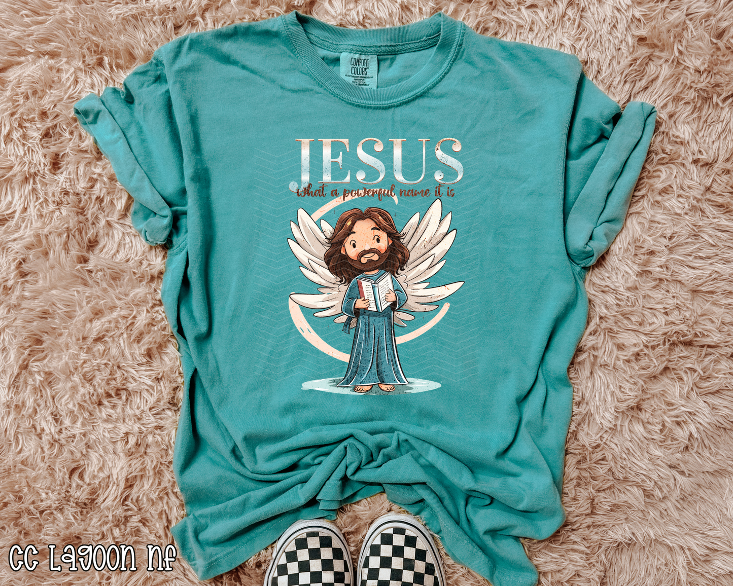 Jesus What A Powerful Name It Is DTF TRANSFER