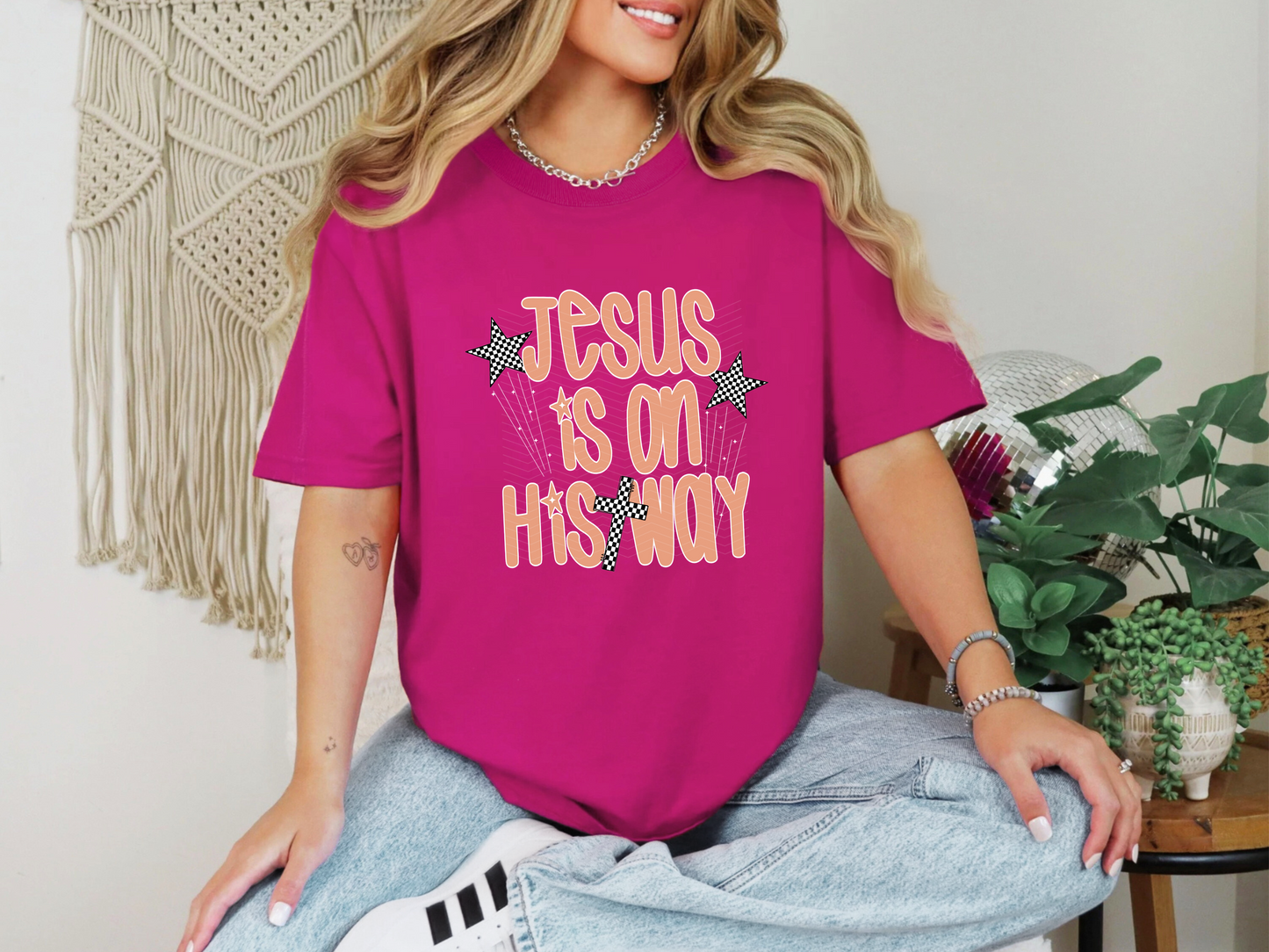 Jesus is on His Way DTF TRANSFER