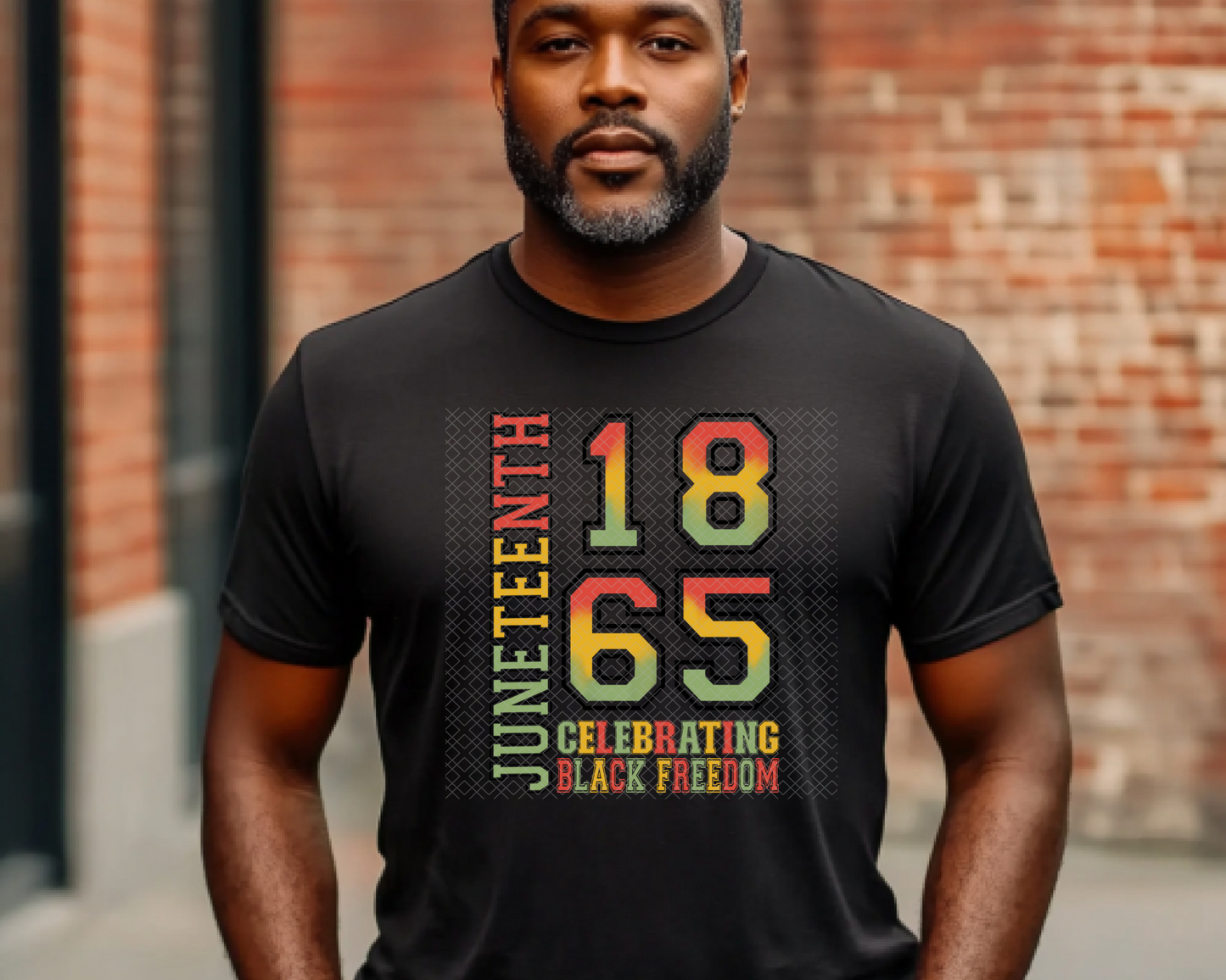 Juneteenth 1865 Celebrating Freedom DTF TRANSFER