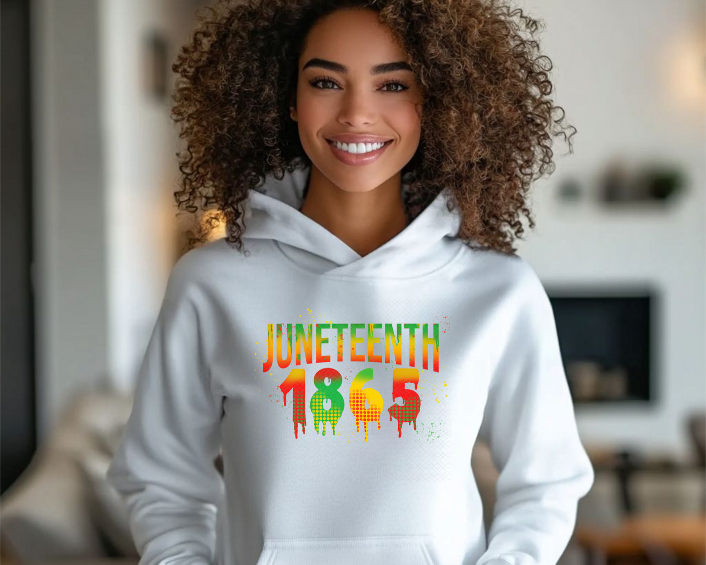 Juneteenth 1865 Drip DTF TRANSFER