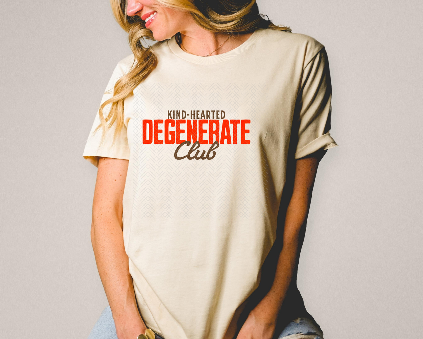 Kind-Hearted Degenerate Club DTF TRANSFER