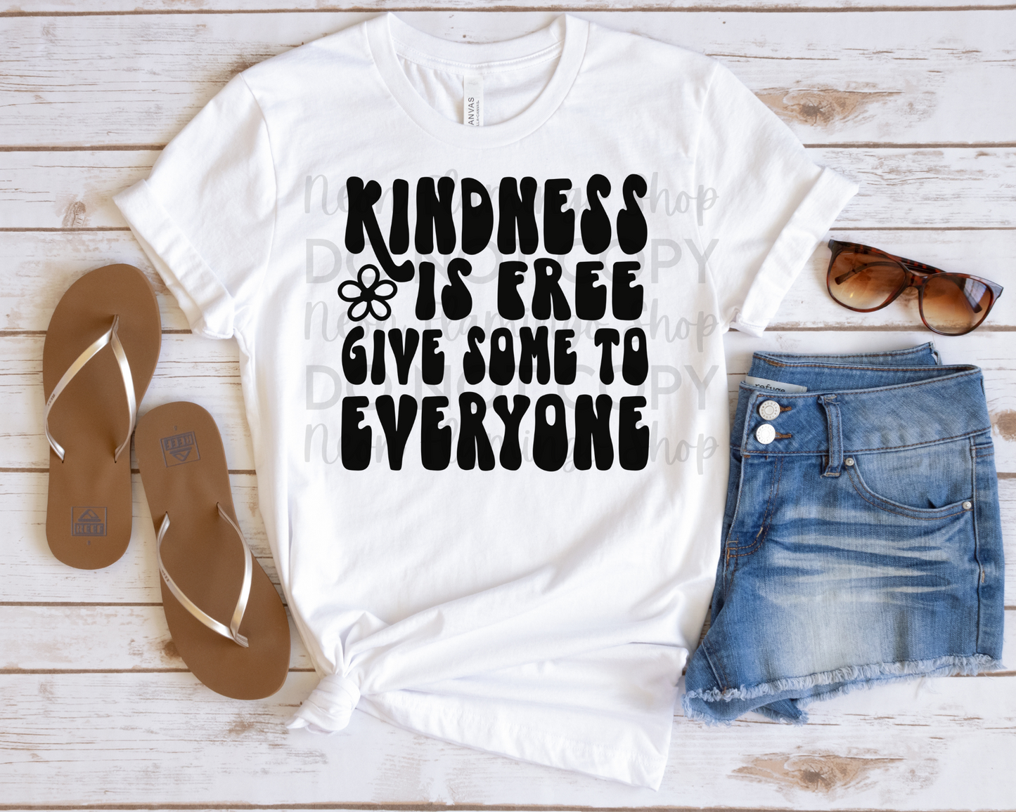 Kindness is Free Give Some To Everyone DTF TRANSFER