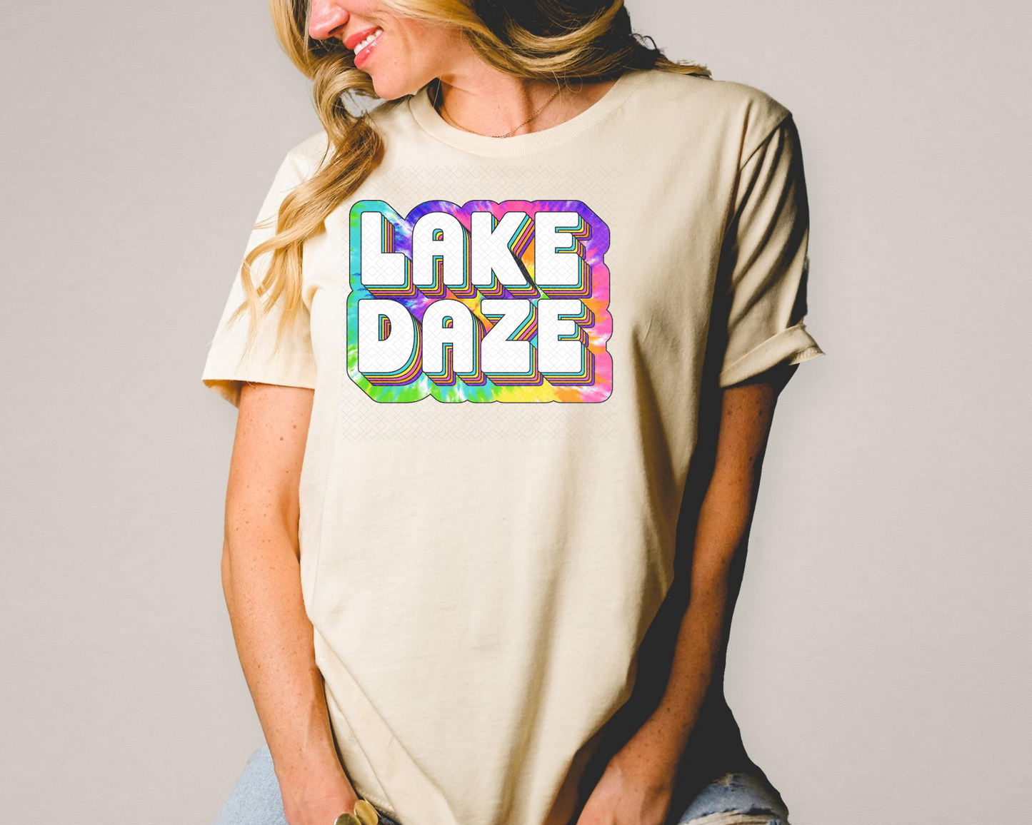 Lake Dize Tie-Dye DTF TRANSFER