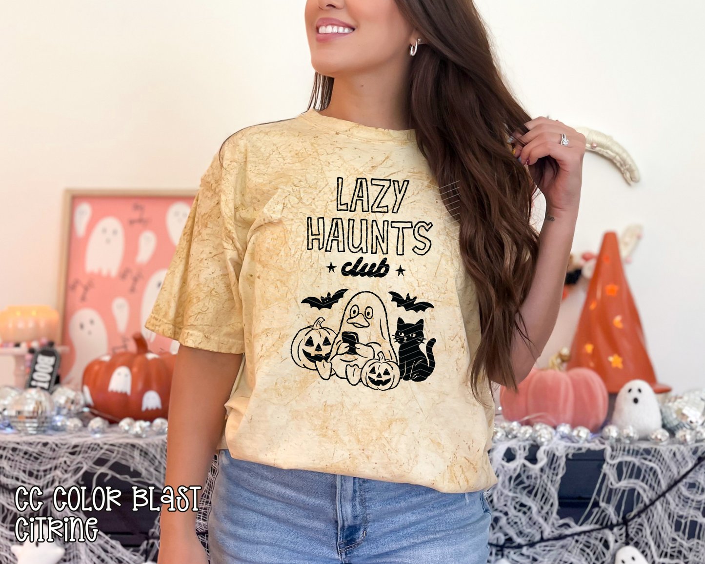 Lazy Haunts Club DTF TRANSFER