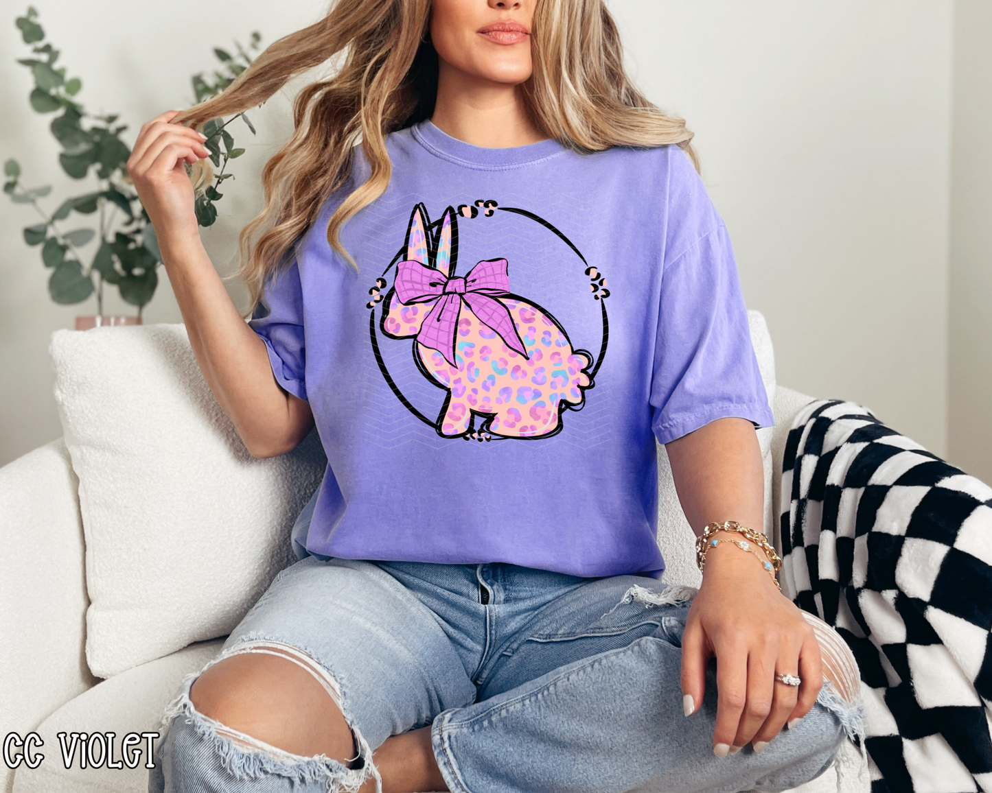Leopard Bunny | 4 Colors | DTF TRANSFER
