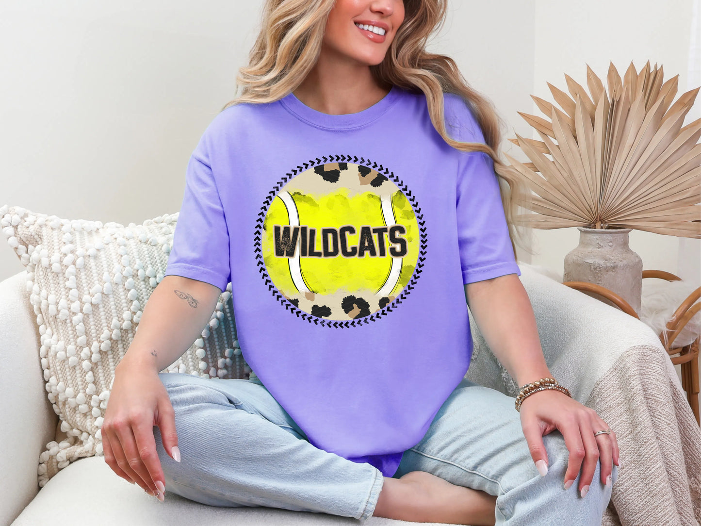 Leopard Tennis-Wildcats DTF TRANSFER