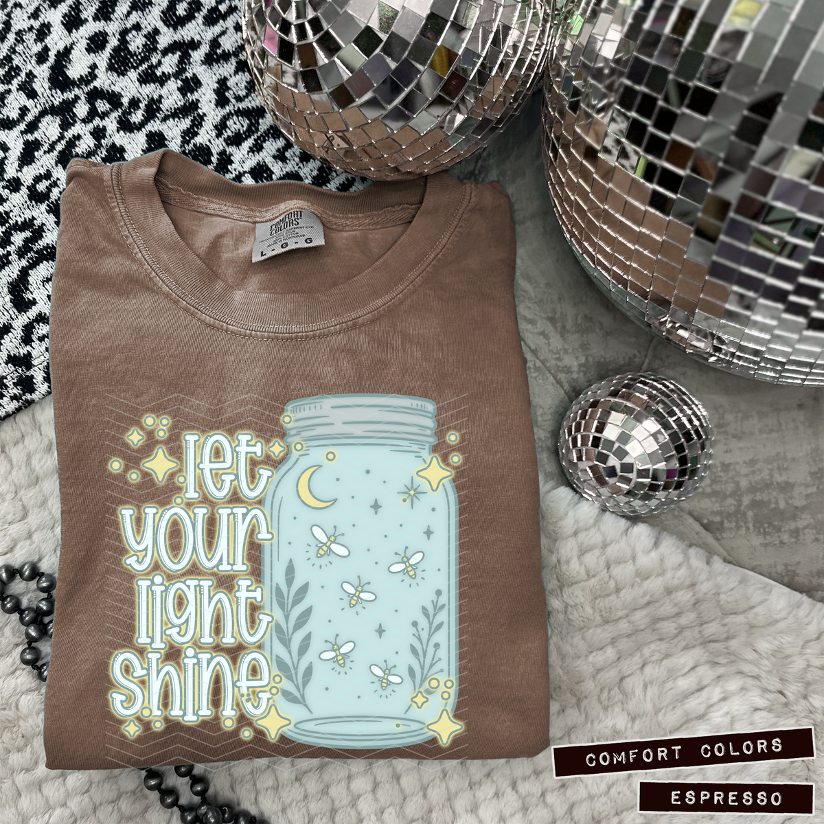 Let Your Light Shine DTF TRANSFER