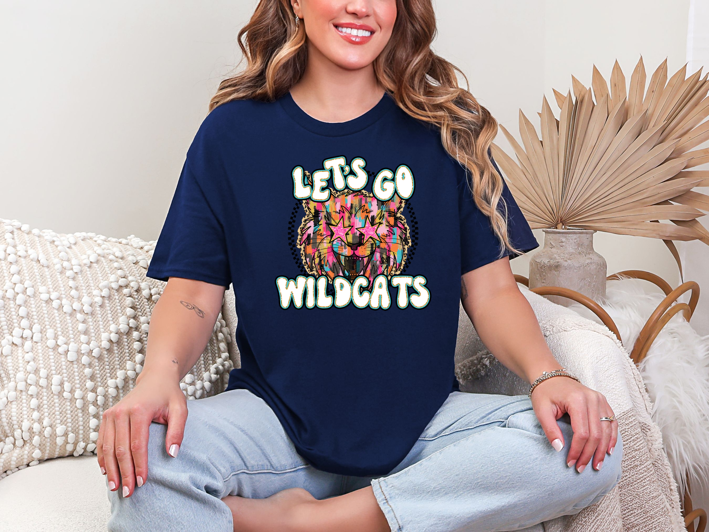 Lets Go wildcat DTF TRANSFER