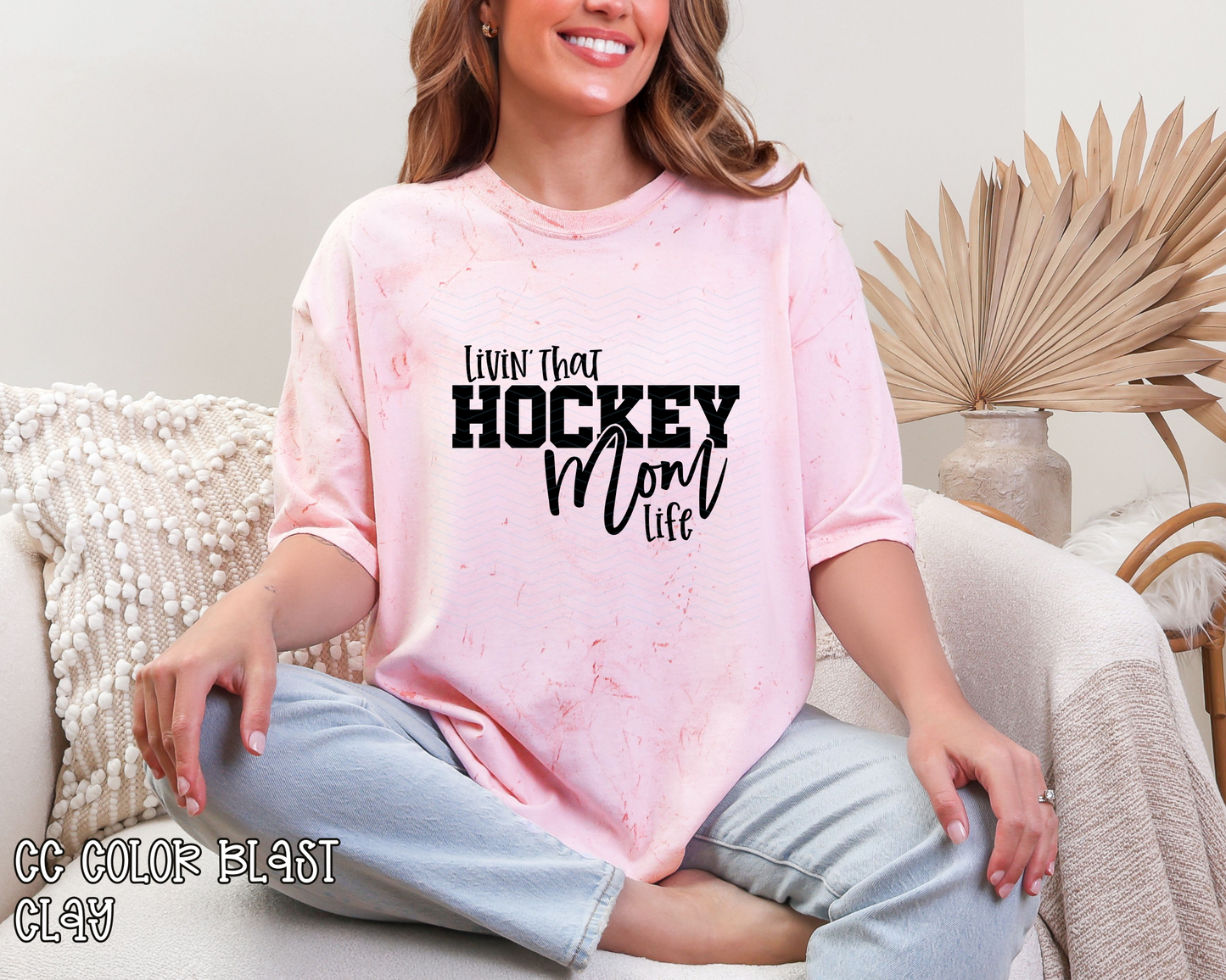 Livin That Hockey Mom Life DTF TRANSFER