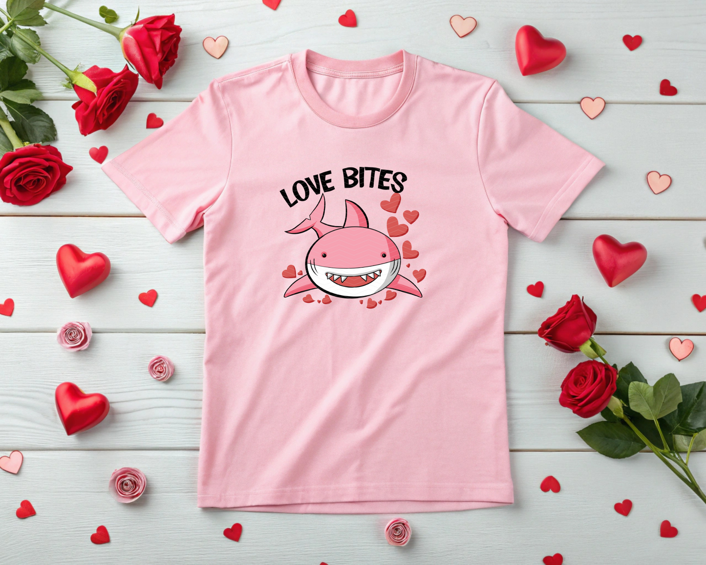 Love Bites Shark DTF TRANSFER