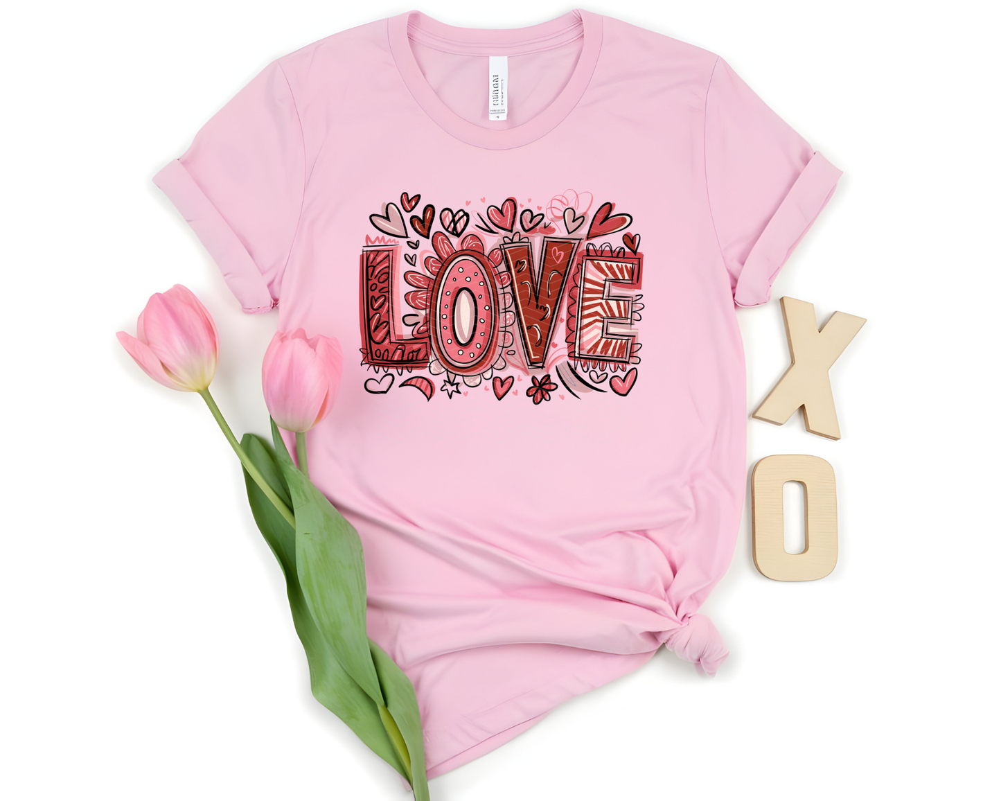 Love Confetti DTF TRANSFER