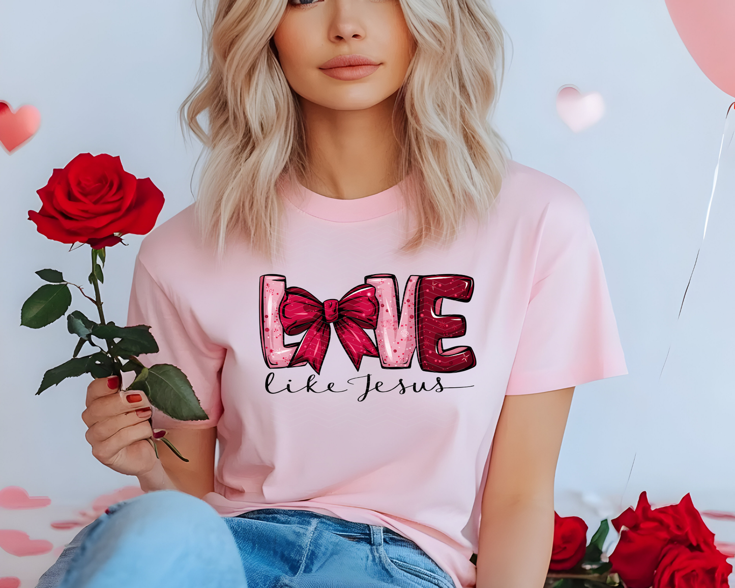 Love Like Jesus DTF TRANSFER