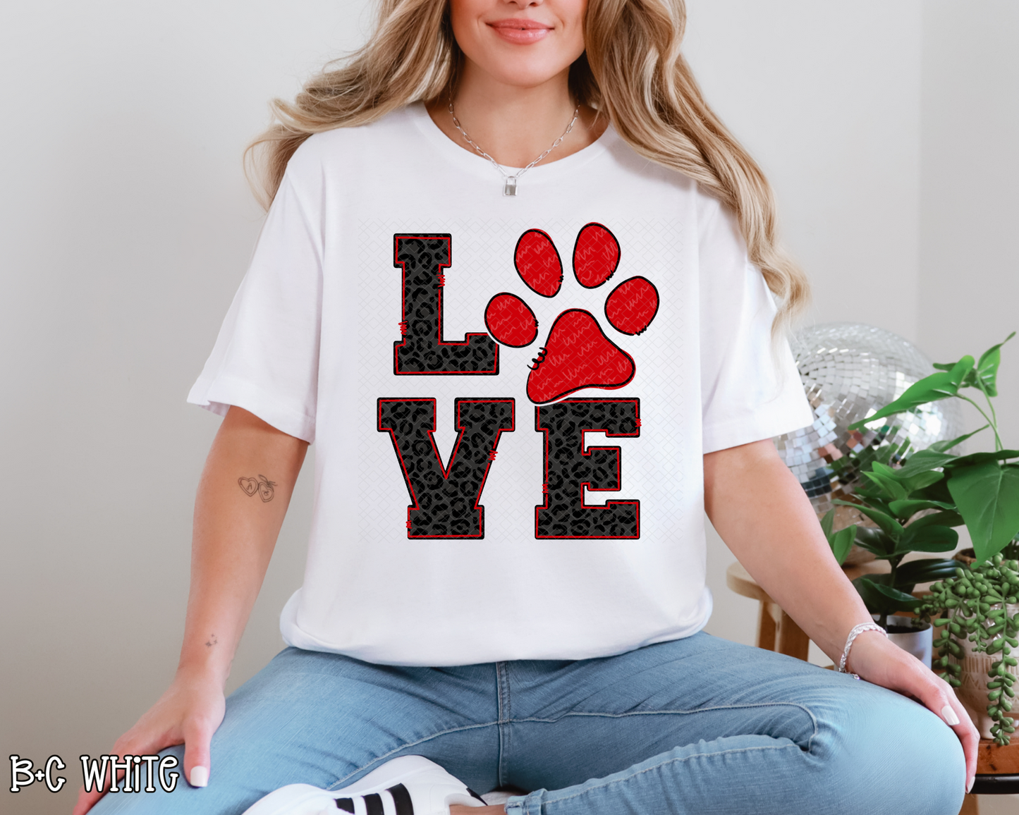 Love Paw DTF TRANSFER