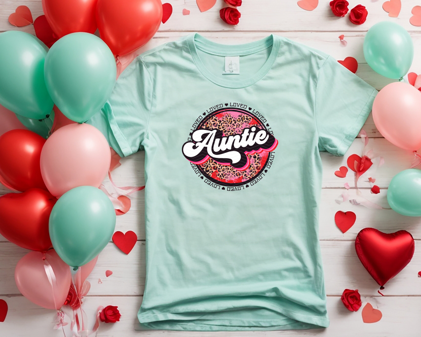 Loved Auntie DTF TRANSFER