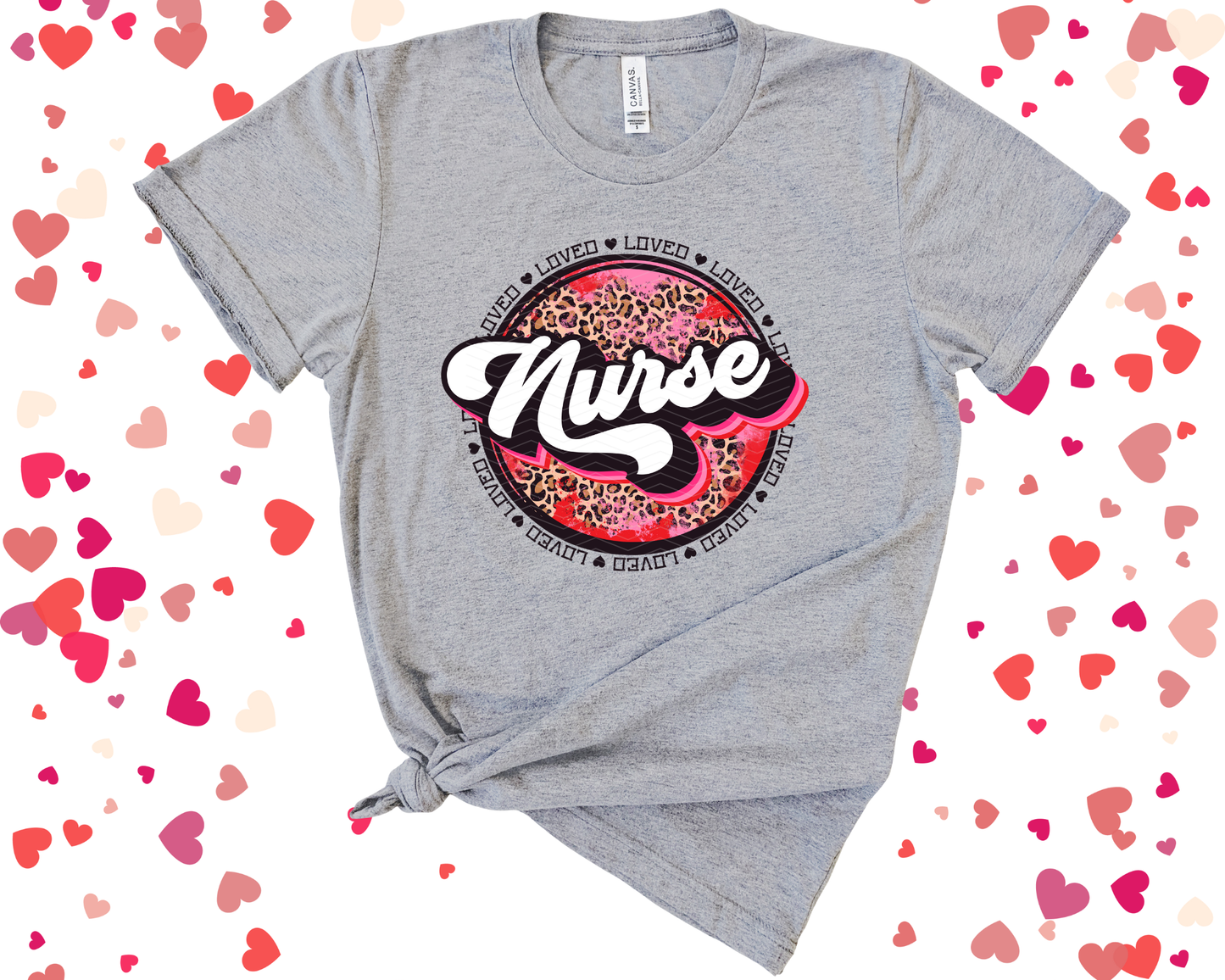 Loved Nurse DTF TRANSFER