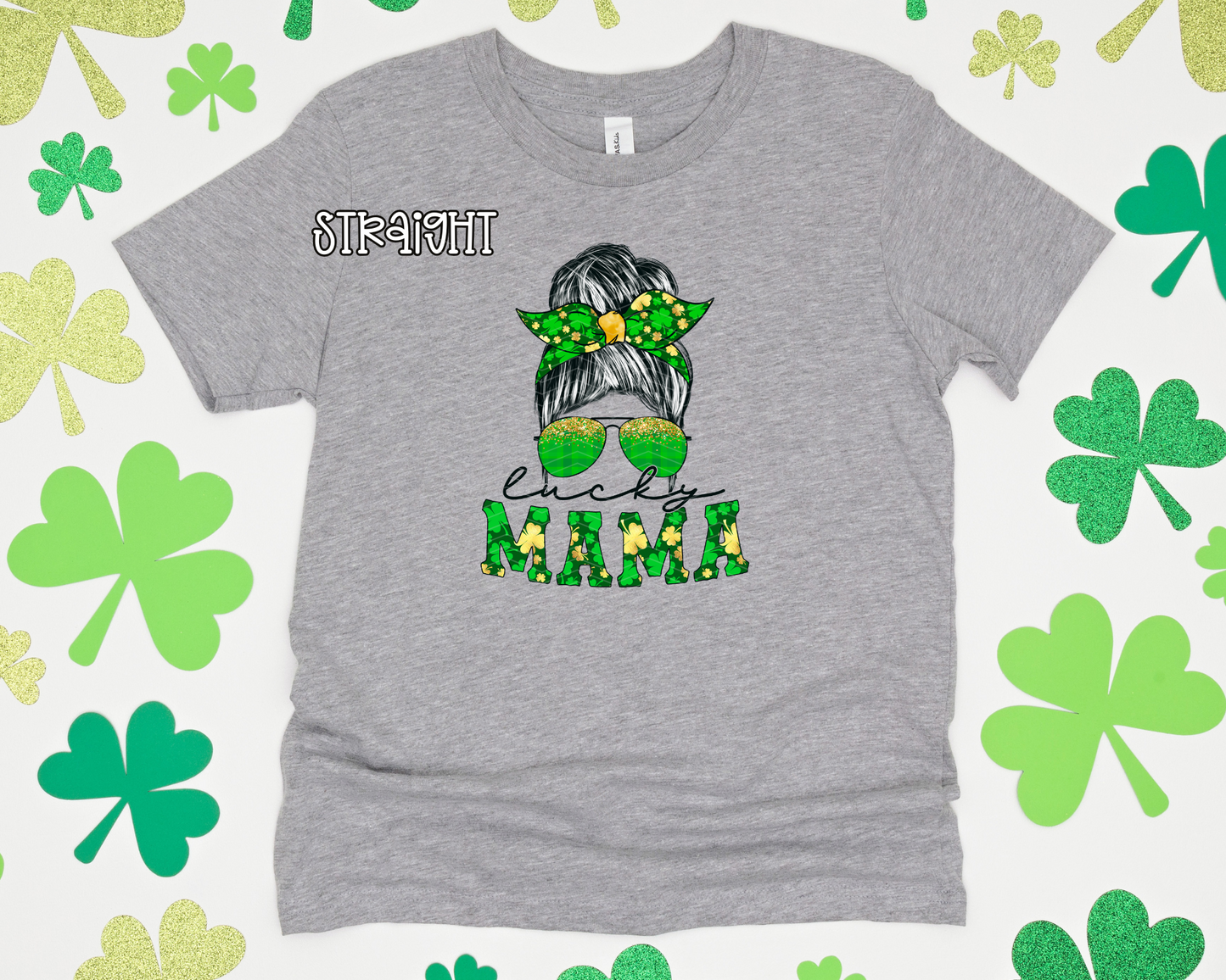 Lucky Mama Bun DTF TRANSFER