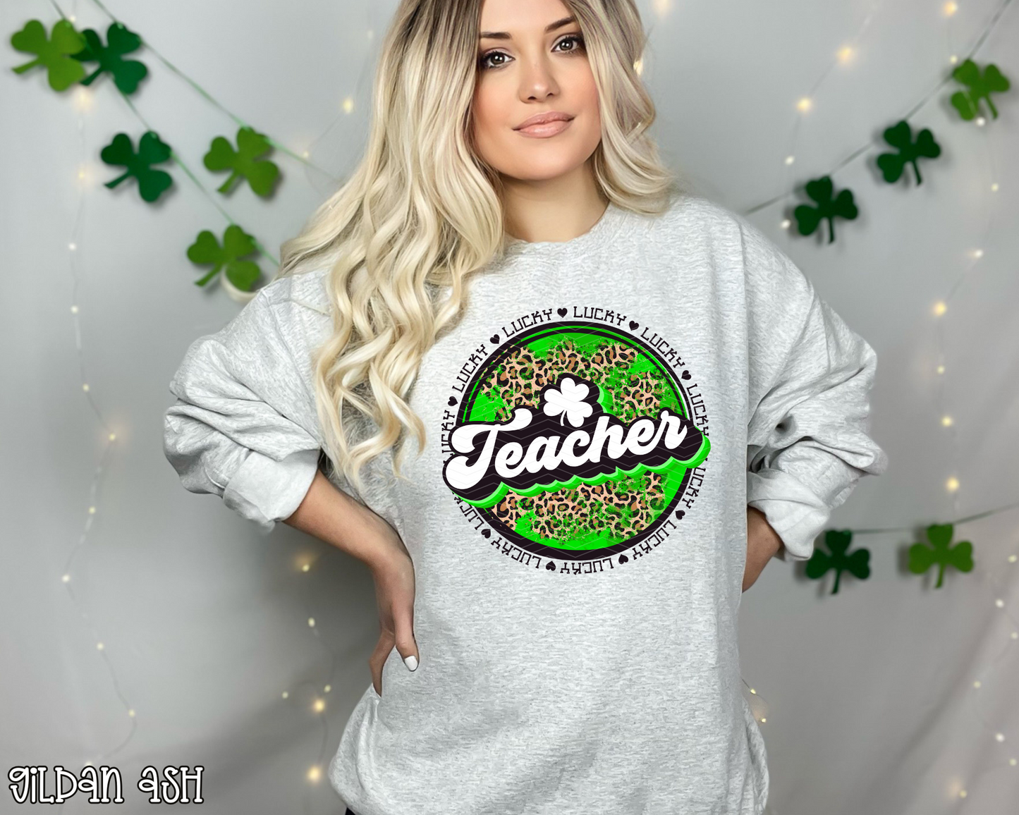 Lucky Teacher St Patrick's Circle