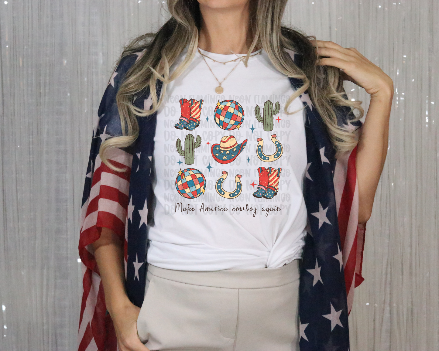 Make America Cowboy Again DTF TRANSFER