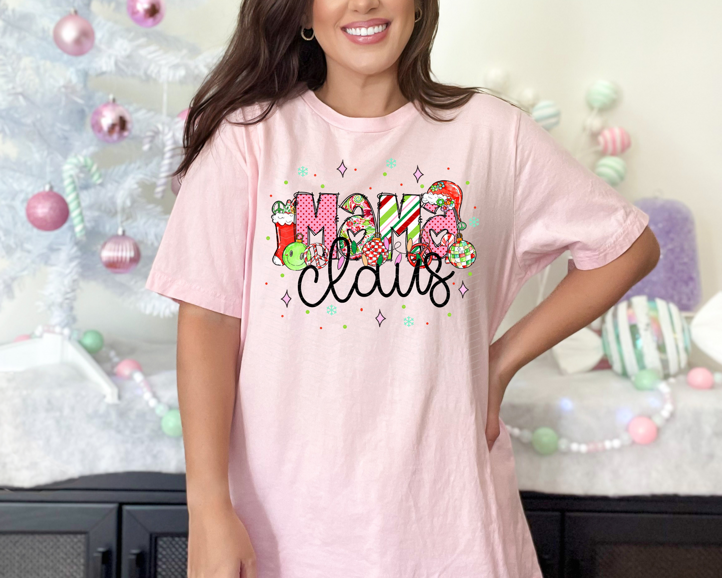 Mama Claus DTF TRANSFER