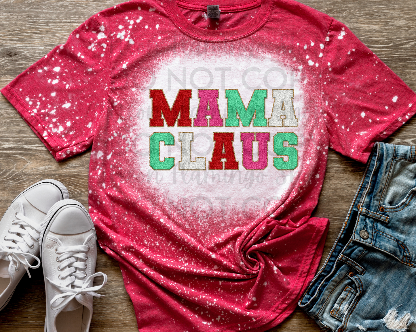 Mama Claus Faux Patch
