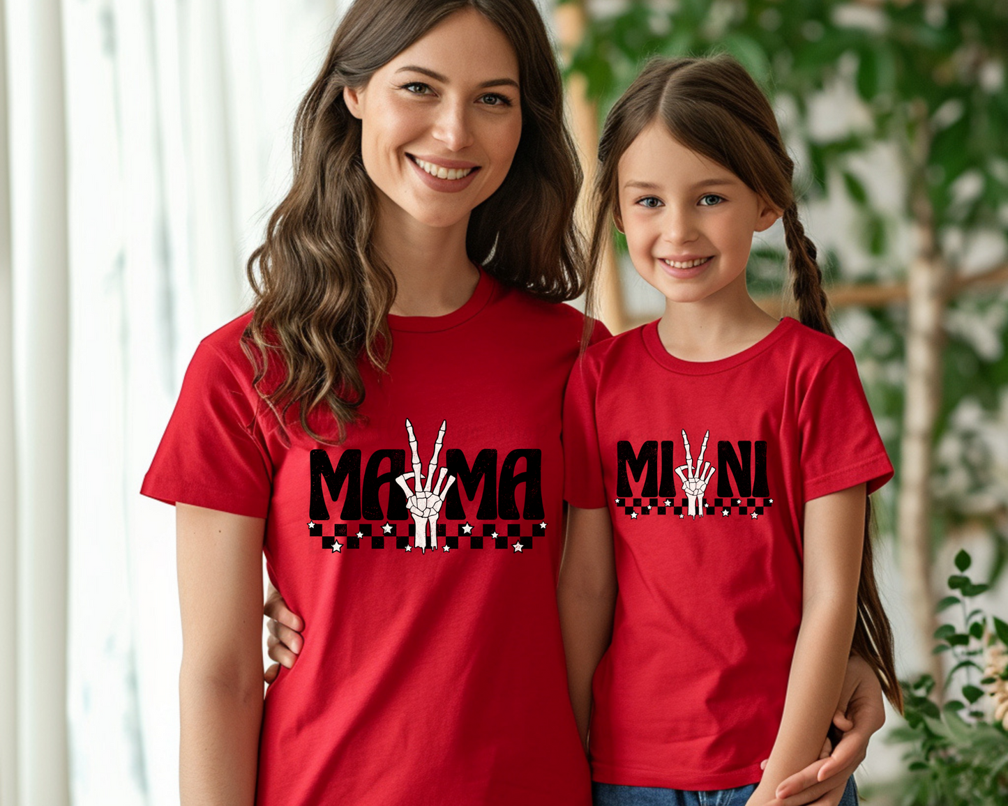 Mama & mini Skeleteon