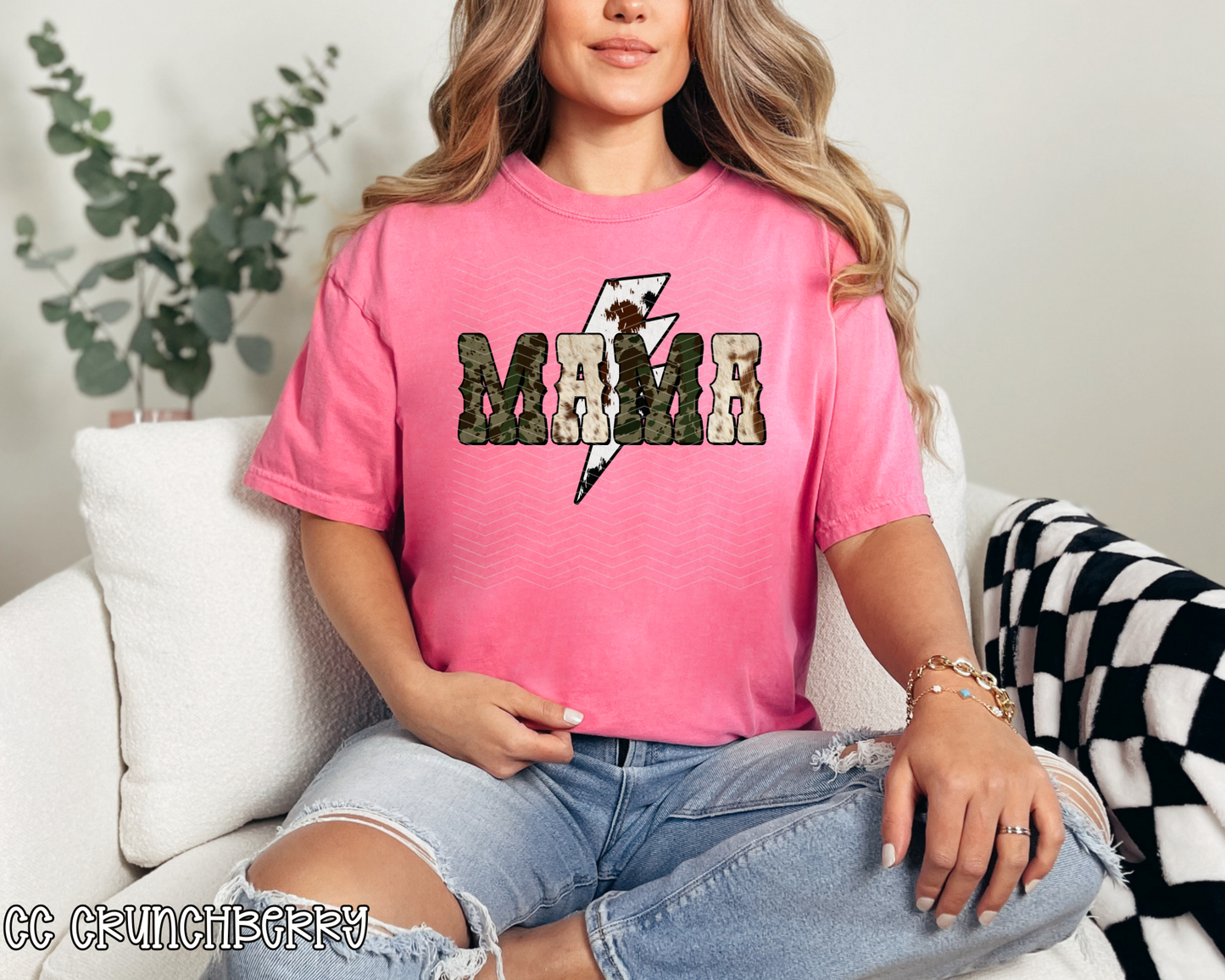 Mama Western Bolt DTF TRANSFER