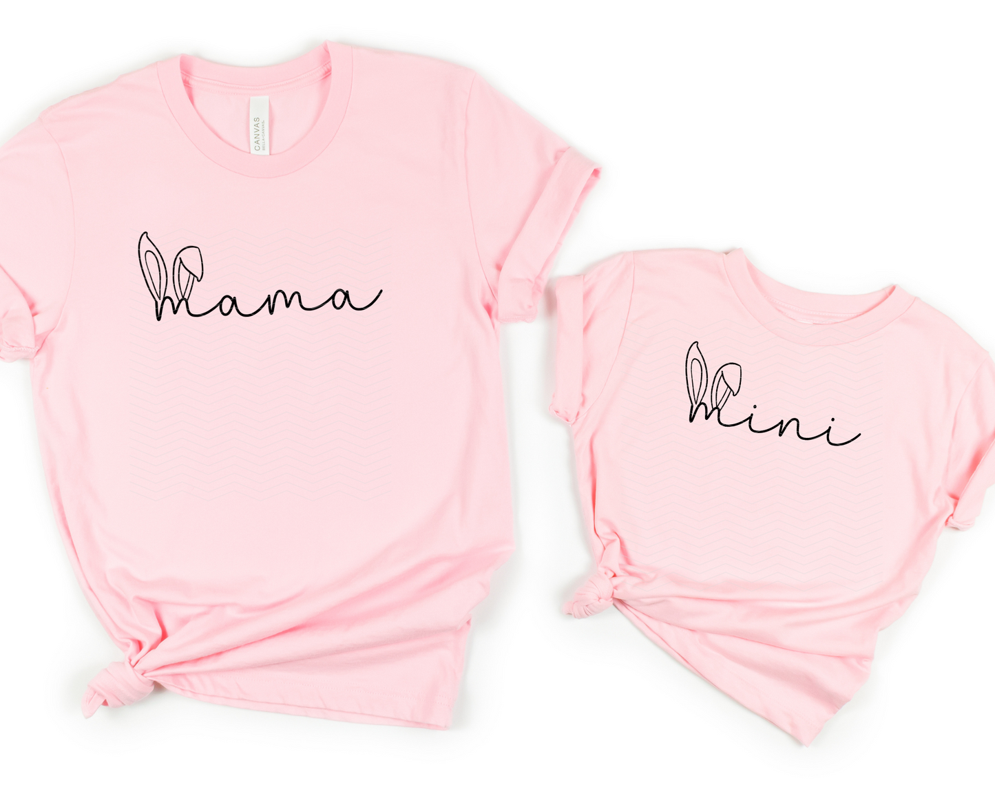 Mama & Mini Bunny Ears DTF TRANSFER