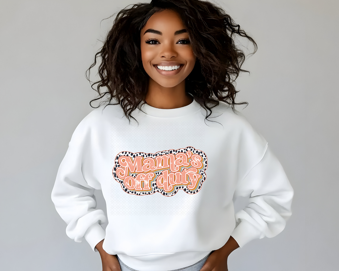 Mama's Off Duty Pastel DTF TRANSFER