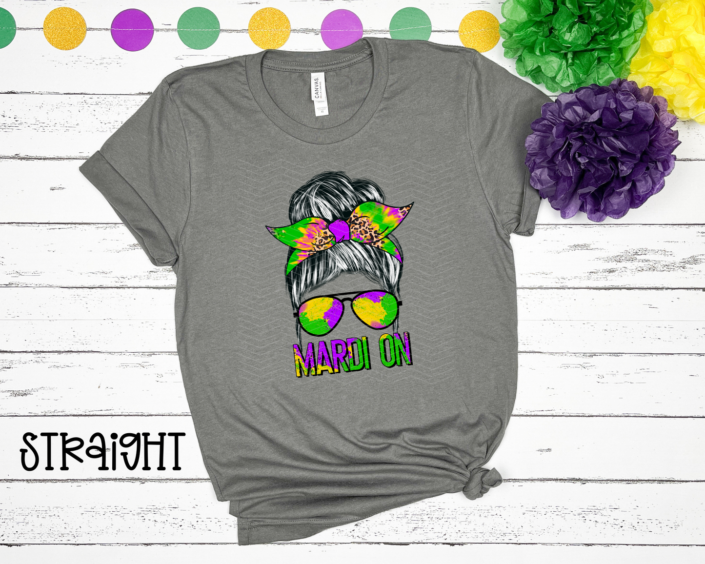 Mardi On | 3 Hairstyles | DTF TRANSFER