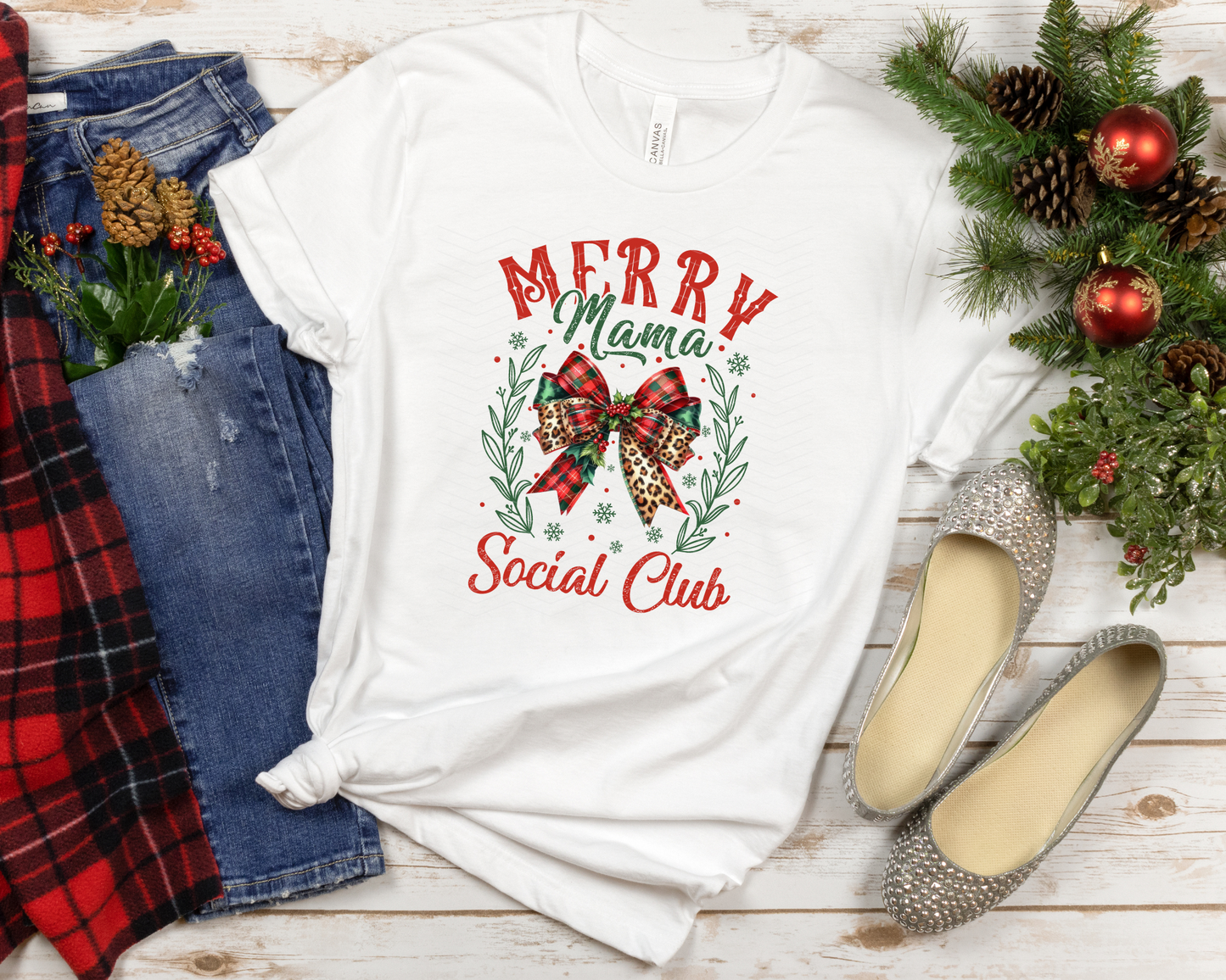 Merry Mama Social Club DTF TRANSFER