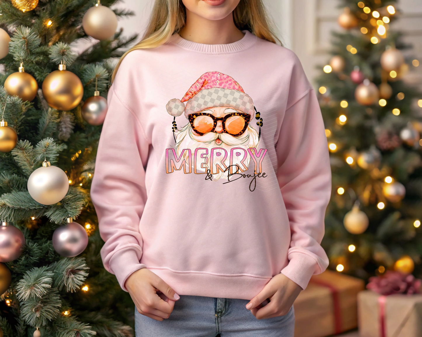 Merry & Boujee DTF TRANSFER