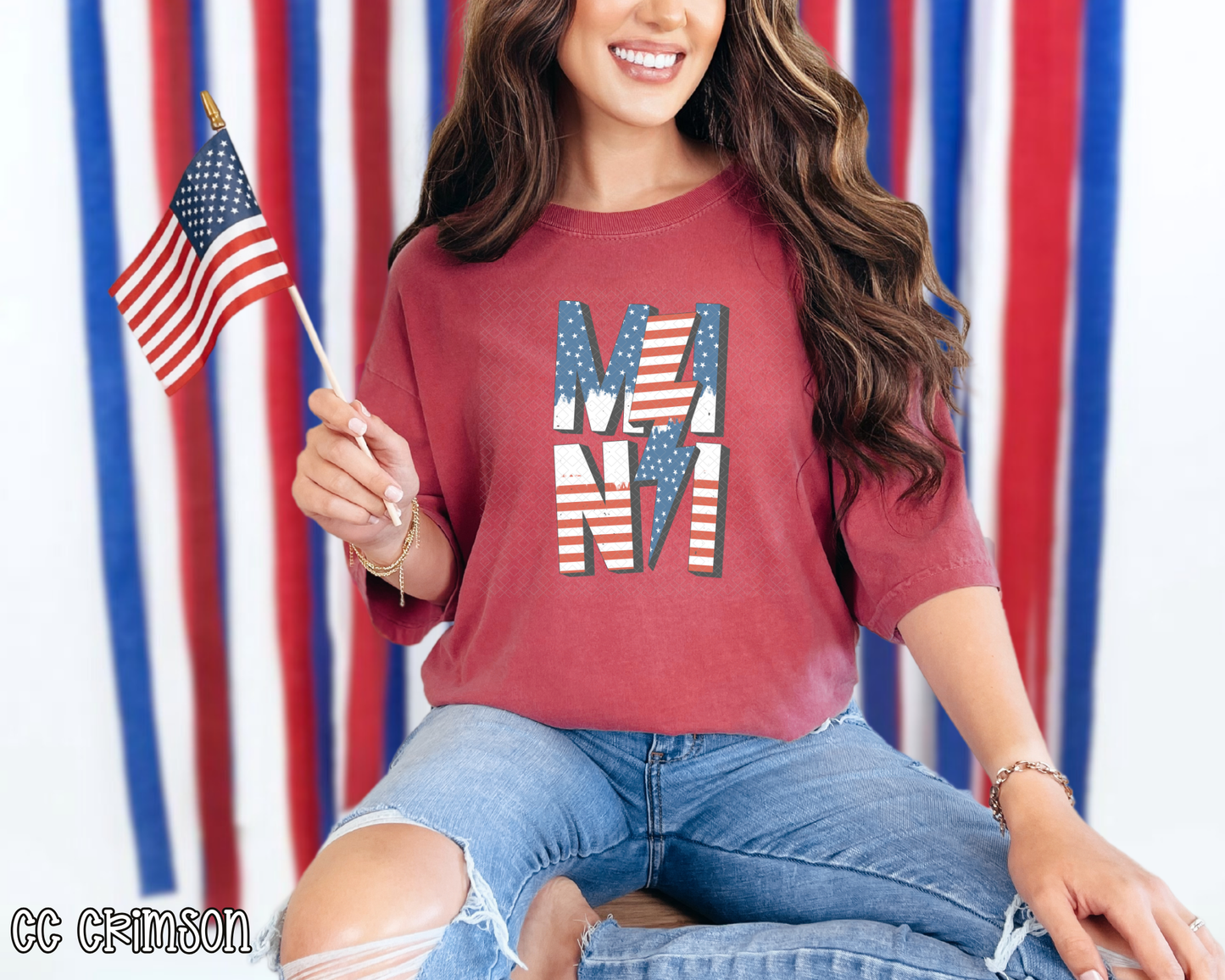 Mini Flag Lightning DTF TRANSFER