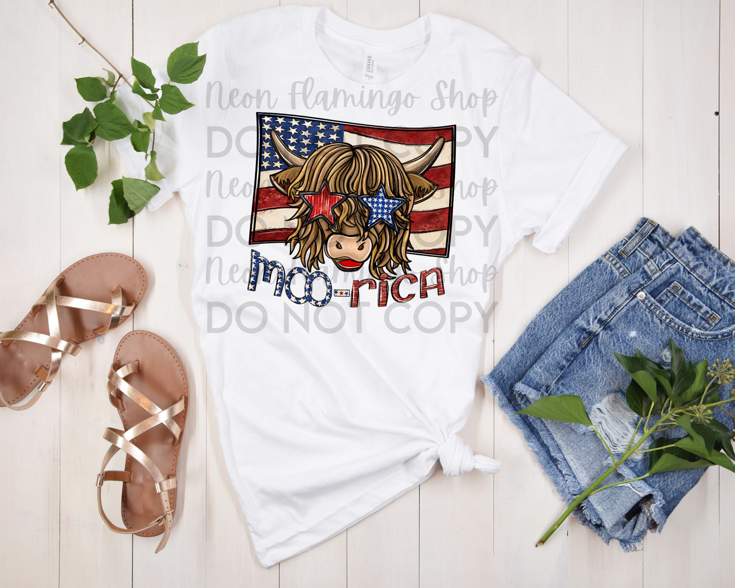 Moo-Rica DTF TRANSFER