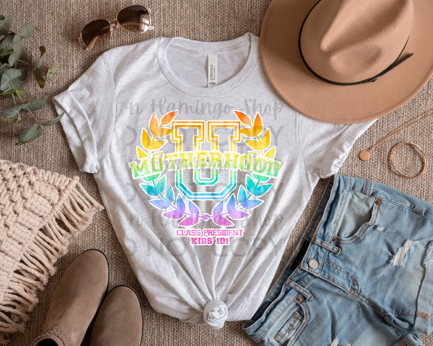 Motherhood University Kids 101 | Multiple Colors | DTF TRANSFER