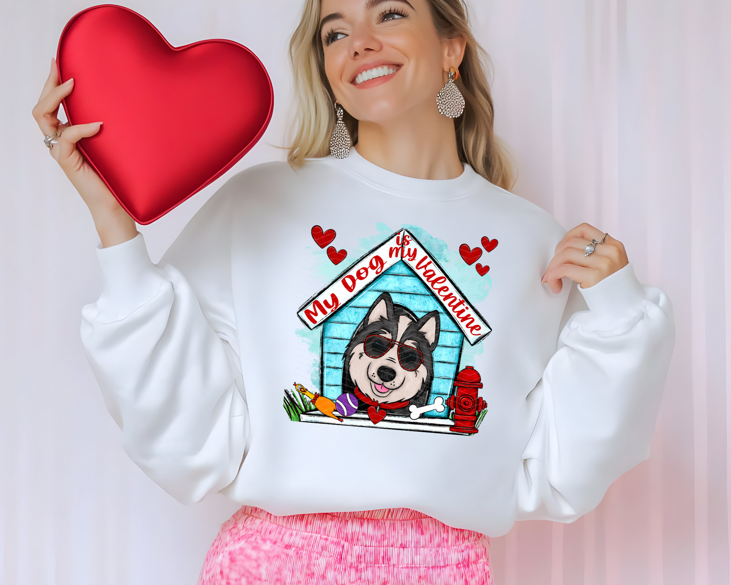 My Dog Is My Valentine Dog House