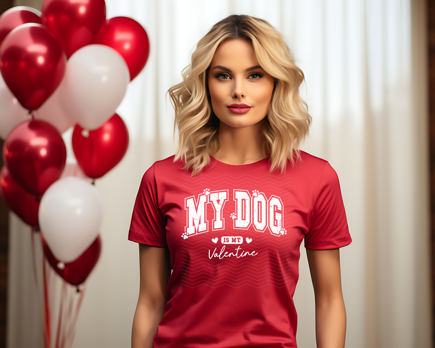 My Dog Is My Valentine | 3 COLORS | DTF TRANSFER