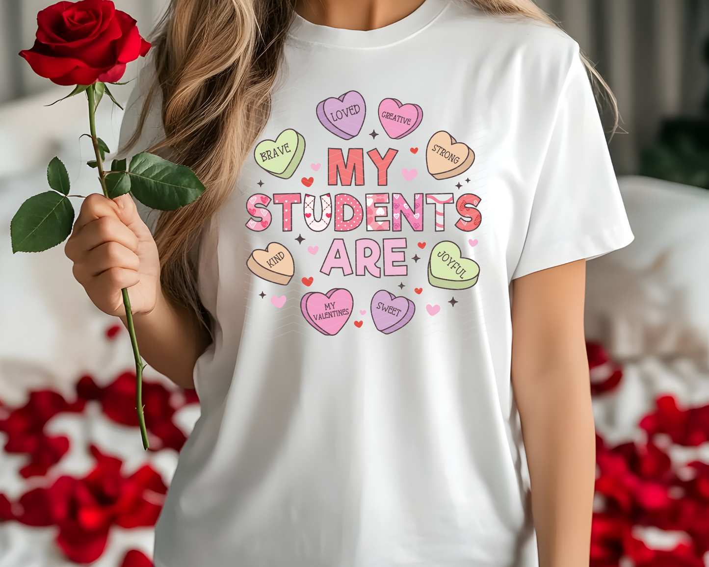 My Students Are Candy Heart DTF TRANSFER