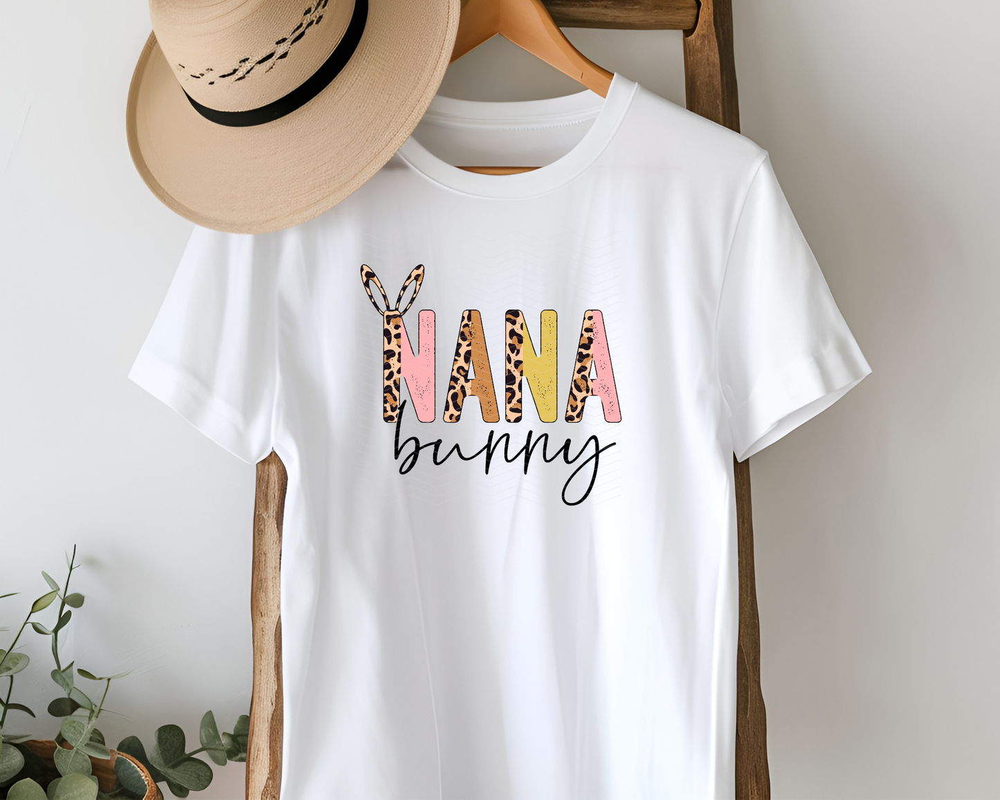 Nana Bunny Half Leopard | 2 Colors | DTF TRANSFER