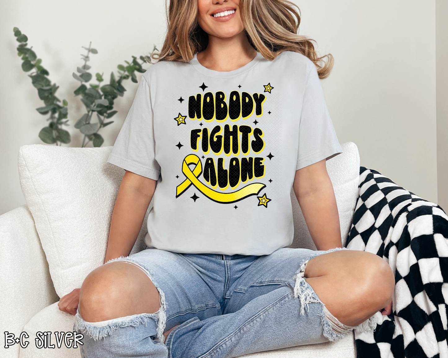 Nobody Fights Alone Yellow