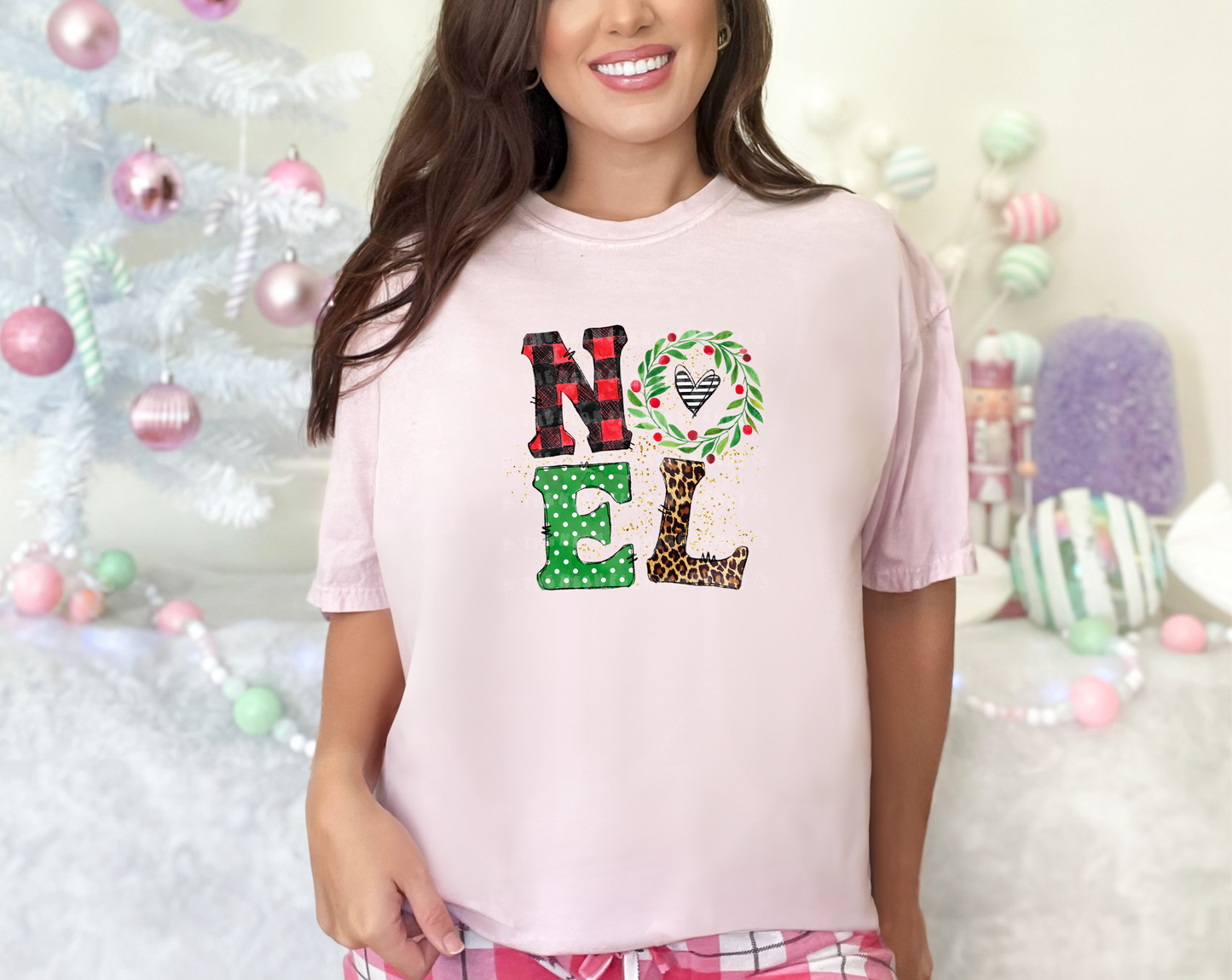 Noel Wreath DTF TRANSFER