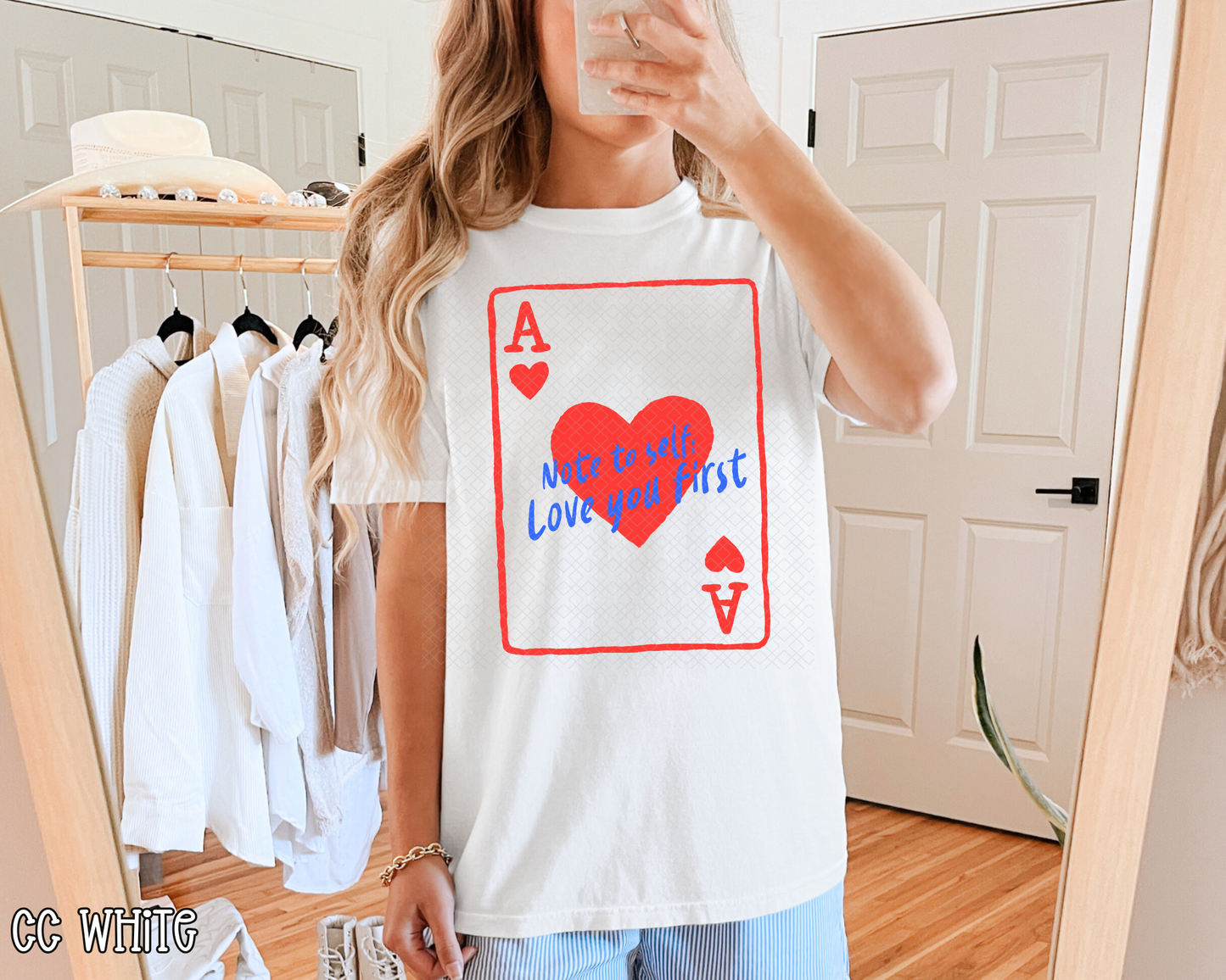 Note to Self: Love You First Hand Drawn Collection DTF TRANSFER