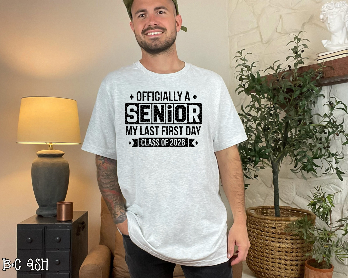 Officially A Senior My Last First Day DTF TRANSFER