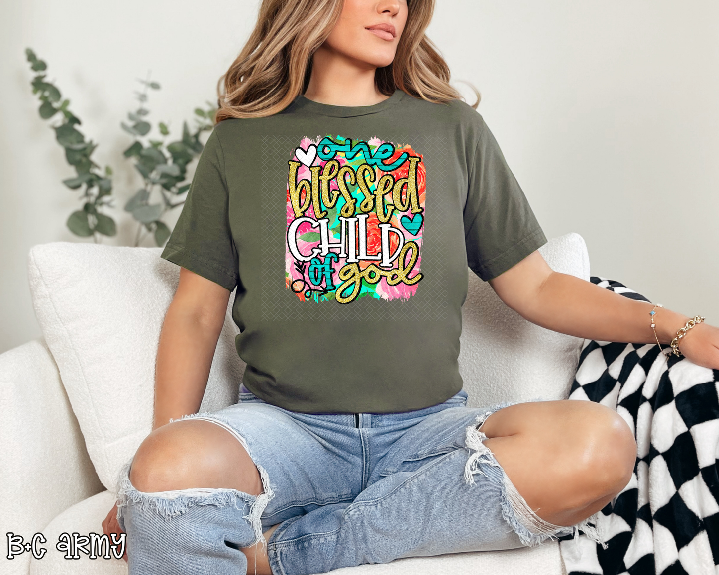 One Blessed Child of God DTF TRANSFER