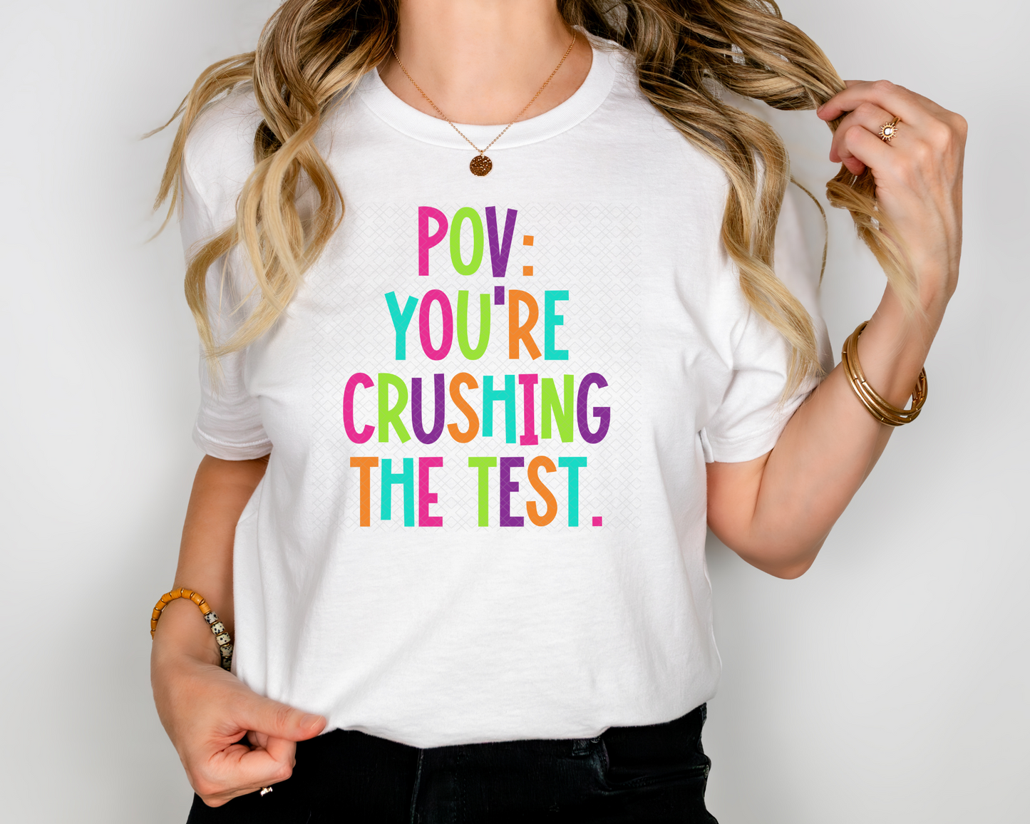 POV You're Crushing The Test DTF TRANSFER
