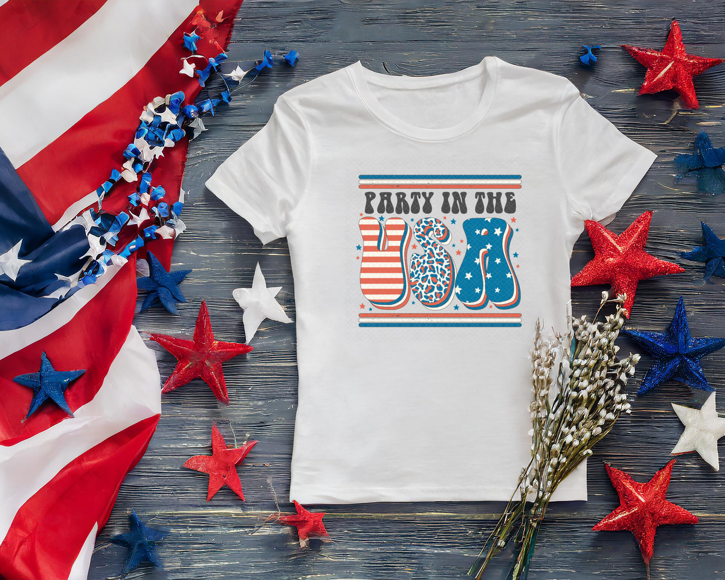 Party In The USA DTF TRANSFER