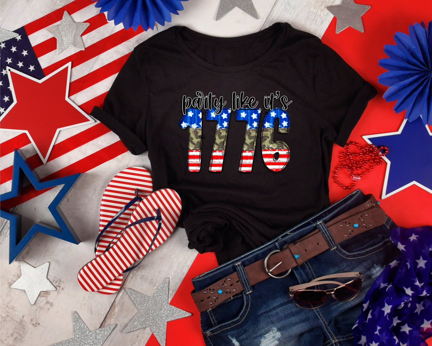 Party Like it's 1776 DTF TRANSFER