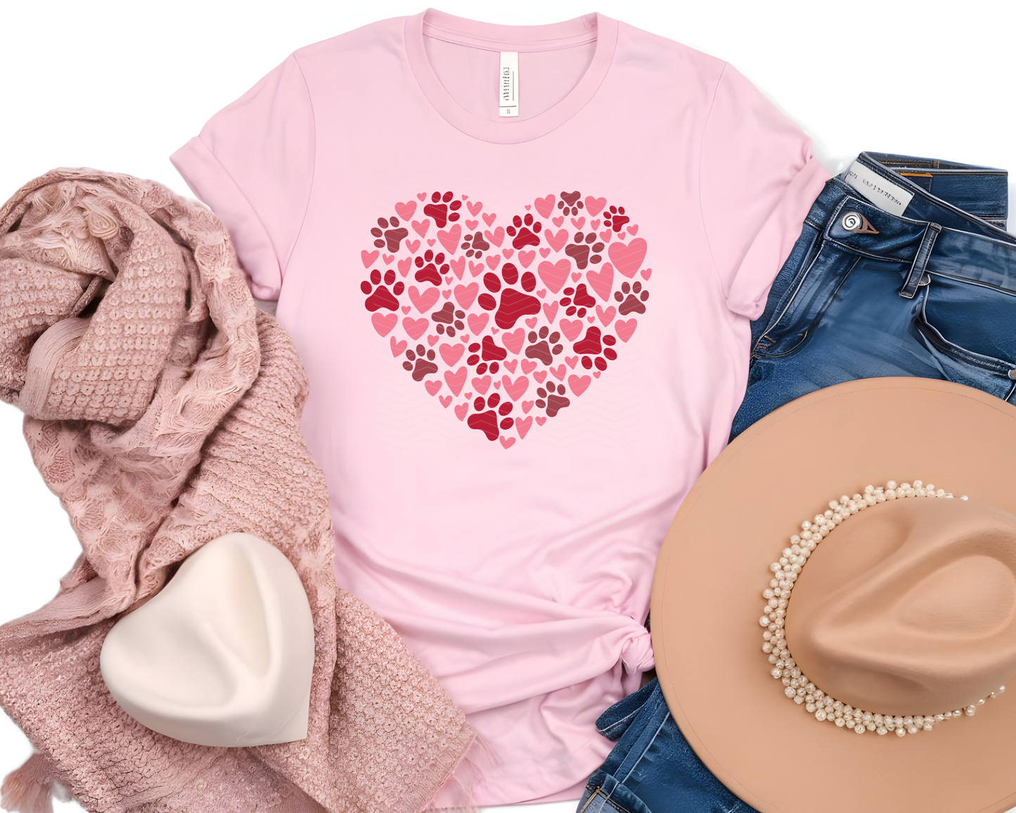 Paw Heart DTF TRANSFER